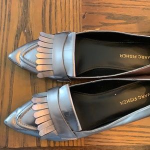 Metallic flats, Marc Fisher